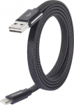 Renkforce USB-Kabel USB 2.0 USB-A Stecker USB-C Black connector with magnetic - Kabel