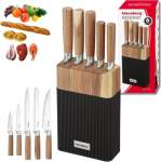 Klausberg KNIFE SET W ACACIA BLOCK KB-7981
