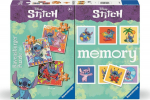 Ravensburger Memory + 3 Puzzle: Disney - Stitch (24695)