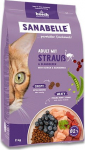 BOS BOSCH Sanabelle Adult Ostrich & Blueberries - dry cat food - 2kg