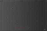ELICA PRIMIS 804 PLUS RAW PRF0210632 induction hob, 78 cm, black glass