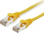 Equip Patchkabel Cat6 S/FTP 2xRJ45 1.00m yellow LSZH polybag