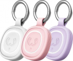 Fresh 'n Rebel Smart Finder Tag 2 Zestaw 3 Szt. Ice Grey, Pastel Pink, Dreamy Lilac - Apple Find My | android | Lokalizator | Zestaw 3 Arts | Ice Grey | Pastel Pink | Dreamy Lilac