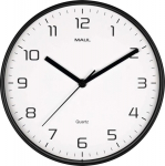 MAUL Wanduhr MAULdrip, 25 cm, quartz watch, without batt.,schwarz