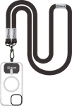 OBAL:ME NeckTag Trio Rope for Mobile Phone / black