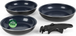 Russell Hobbs RH03314 Marine Smart Clip 4 Piece Fry Pan Set