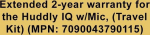 Huddly Ext. 2-yr warr. Huddly IQ, w/Mic, (Travel Kit)