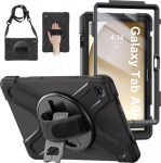 Pouch tablet 4kom.pl Case Shockproof do Samsung Galaxy Tab A9 Plus 11 2023 X210 X215 X216, czarne