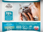 FRENDI Cod and trout in sauce box &ndash; wet cat food &ndash; 4x100g