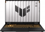 Notebook|ASUS|TUF|FX608JHI-QT325W|CPU Intel&reg; CoreT i5|i5-14450HX|16 "|2560 x 1600 pixels|RAM 16 GB|DDR5-SDRAM|SSD 512 GB|Discrete graphics NVIDIA&reg; GeForce RTXT 5050|8 GB|On-board graphics Yes|Numeric keypad Yes|OS installed Windows 11 Home|Colour Bla ...