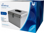 MediaRange CD DJ-Case f&uuml;r 300 CD/DVDs silver