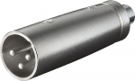Wentronic Goobay XLR-male RCA-female adapter