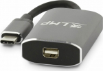 Adapter USB LMP 16138 USB-C - DisplayPort Mini Gray (LMP-USBC-M-DP-SG)