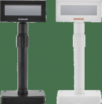 Bixolon BCD-2000, black, RS232 - Customer display, 2x20 characters (LCD), RS232, emulation: ESC/POS, incl.: power supply unit, power cable, large stand, colour: black