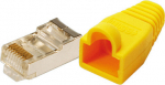 LogiLink Networking - RJ-45 (M) - abgeschirmt - CAT 5e - geschirmt - Gelb (pack of 100)