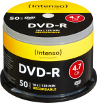 1x50 Intenso DVD-R 4.7GB 16x Speed, Cakebox