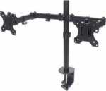MANHATTAN Monitor arm for 2 Displays 13"-32" bis 8kg pro Disp