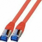 EFB Elektronik EFB Patchcord RJ45 S / FTP, kat.6A, Cat7 TPE superflex, 0.25m,czerwony (K5525FRT.0.25)