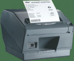 Star Micronics Star TSP847II-24, 8 dots/mm (203 dpi), cutter, dark grey - receipt printer, direct thermal, resolution: print, 8 dots/mm (203 dpi), media width (max.): 112 mm, print width (max.): 104 mm, speed (max.): 150 mm/s, incl.: cutter, ESC/POS, ...