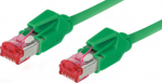 Alcasa Good Connections Patchkabel - Cat. 6 - S/FTP - PiMF - halogen free - 600MHz - Hirose connector - gr&uuml;n - 7m