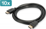 DIGITUS HDMI Kabel Ethernet 4K UHD St./St. 10 St&uuml;ck 2m
