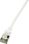 Logilink Kabel LAN U/FTP (Patchkabel) SLIM CAT6 0.5m white