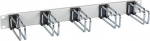 EFB Elektronik EFB-Elektronik - Kabelmanagement - Rack mountable - Jet Black, RAL 9005 - 1U - 48.3 cm (19")