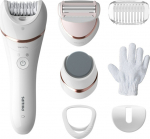 Philips BRE 730/10 Wet and dry epilator for legs, body and feet