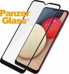 Kaitseklaas Samsung Galaxy A02 / A02s, &uuml;mbrises&otilde;bralik, musta &auml;&auml;rega, PanzerGlass
