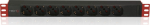 Techly 107746 Listwa zasilająca PDU Rack 19" 1U, 8x Schuko, 250V/16A, kabel C14 2m pod UPS - Techly 107746 Listwa zasilająca PDU Rack 19" 1U, 8x Schuko, 250V/16A, kabel C14 2m pod UPS