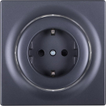 Fibaro FGWSONF-011-8 socket-outlet Type F Black