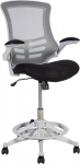 High task chair TRIBECCA grey