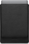 Woolnut Leather Sleeve - protective pocket 13" MacBook Pro & Air, black