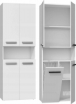 Topeshop Bathroom cabinet Nel Dk 1k White 60cm (NEL 1K DK WHITE KPL)