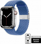 Crong Braided belt Crong Wave Band do Apple Watch 42/44/45 mm niebieski