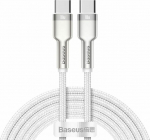 Cable USB Baseus USB-C - USB-C 2 m White (baseus_20210316150928)