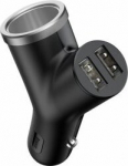 Baseus Y Type Car Charger 3.4A