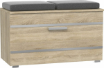 Topeshop SZAFKA NA SHOES SEAT STORAGE OPAL DĄB SONOMA