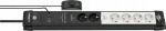 Brennenstuhl Premium-Line power strip Comfort Switch Plus 6 sockets 3 m czarna (1951560103)