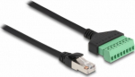 DELOCK RJ45 Kabel Cat.6 St > Terminalblock Adapter 30cm 2tlg