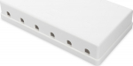 DIGITUS Surface-mounted housing for consolidation points 6Port wei&szlig;