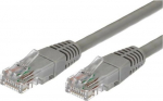 TB Copper patch cord cat.5e RJ45 UTP 1m. szary - pack 10 sztuk
