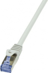 LogiLink patch cable CAT6A S/FTP AWG26 PIMF 50.00m grau
