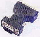 MicroConnect Analog DVI/VGA Adaptor, Adapter DVI-I 24+5 - HD15 F-M