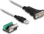DELOCK Adapter USB 2.0 Typ-A zu 1 x Seriell RS-422/485 Stec