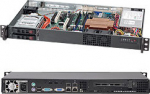 Supermicro SC510 T-203B - Rack mounting 1U - micro