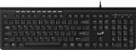 Genius Computer Technology Keyboard + mysz Genius Genius Slimstar 230, Keyboard US, multimedia, slim wired type (USB), czarna