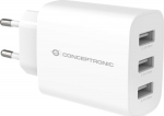 Conceptronic ALTHEA13W 3-Port 30W USB-Charger