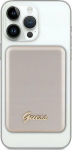 Powerbank Guess Guess Powerbank inductive 15W GUPBM5ALGSGD 5000mAh gold/gold MagSafe Metal Script Logo
