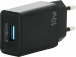 Mobilis Fast Wall Charger, EU - Fast Wall Charger, EU, 1x USB-A, 10W